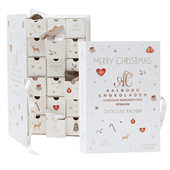 Luksus Julekalender fra Aalborg Chokoladen 350 g  FORUDBESTIL NU